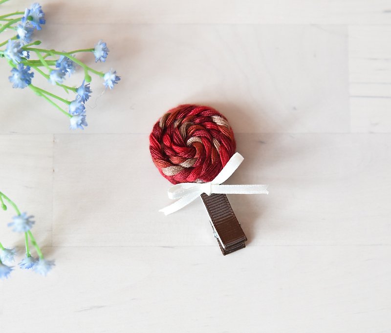 Handmade lollipop hairpin - อื่นๆ - ผ้าฝ้าย/ผ้าลินิน 