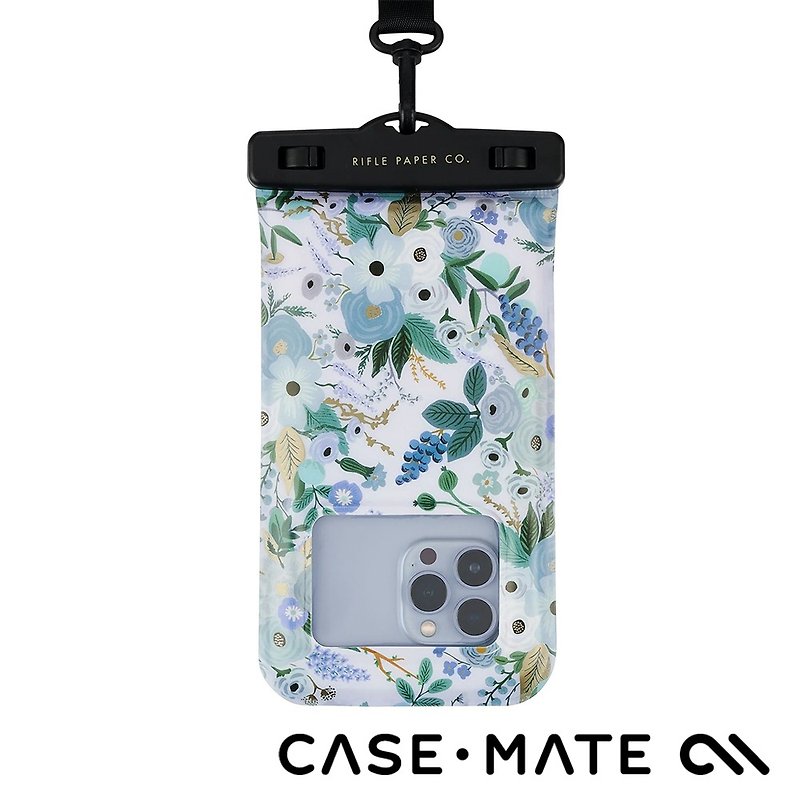 American Rifle Paper limited edition fashionable waterproof floating mobile phone bag - Garden Party Blue - Phone Accessories - Waterproof Material 