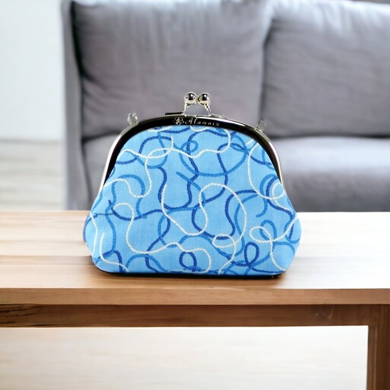 Alamain Clasp Micro Bag_M Size Round Frame_Series A - Messenger Bags & Sling Bags - Cotton & Hemp 