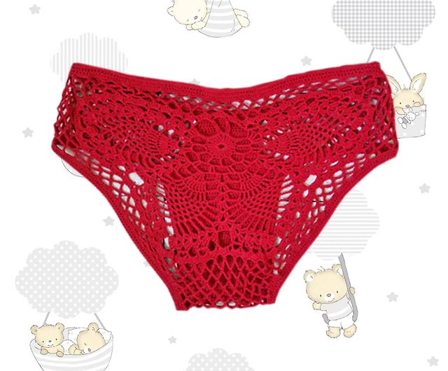 Lace Butterfly Lingerie for men, Crochet Underwear - Shop MezhanHook Men's  Underwear - Pinkoi