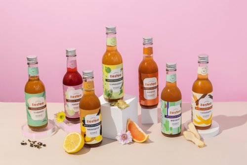 Zestea Kombucha Zestea康普茶一次喝到全口味組 300ML*12瓶(無新增、富含益生菌)