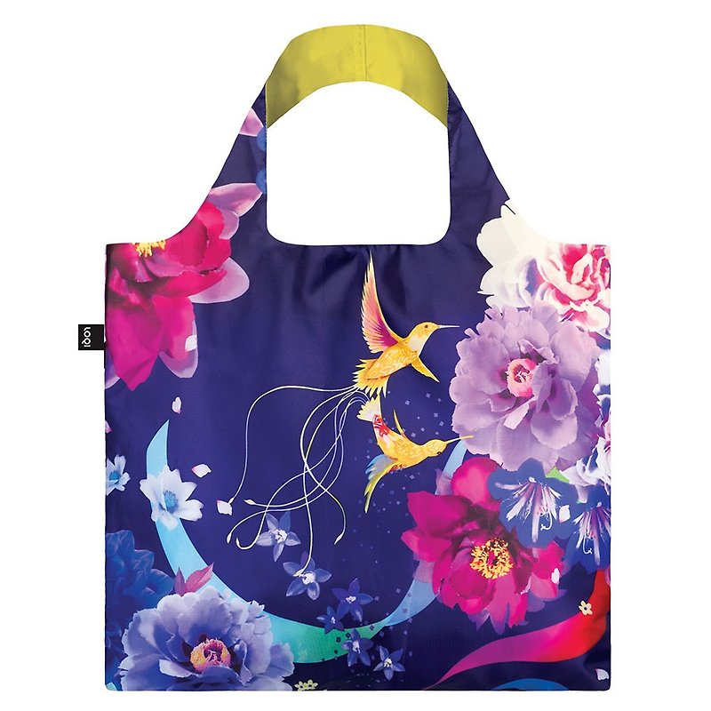 LOQI- Hummingbird SNHU - Messenger Bags & Sling Bags - Plastic Blue