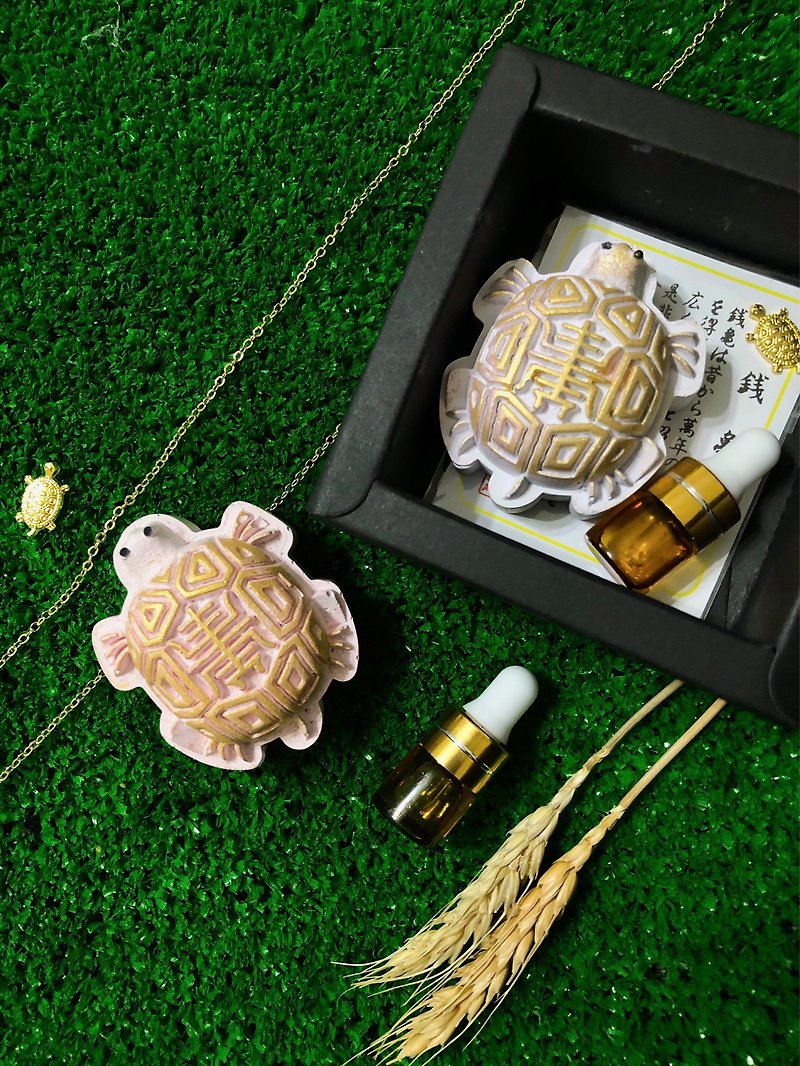 Money tortoise-lucky tortoise, longevity tortoise, fragrance Stone| handmade soap, lucky tortoise, tortoise with fragrance - น้ำหอม - ปูน สีทอง