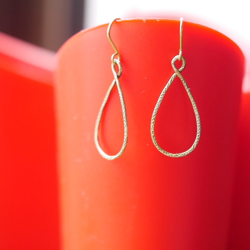 drop earrings material brass - ต่างหู - ทองแดงทองเหลือง สีทอง