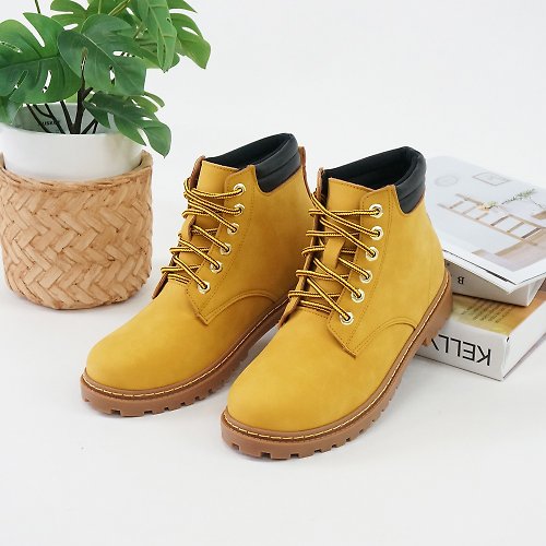 Material瑪特麗歐 男鞋 6孔包邊時尚短靴 TM52702