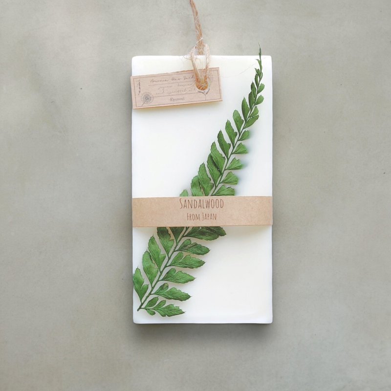 芳香蠟小袋 - 葉子 葉子設計 男女通用設計 也適用於男士 - 香氛/精油/擴香 - 蠟 綠色