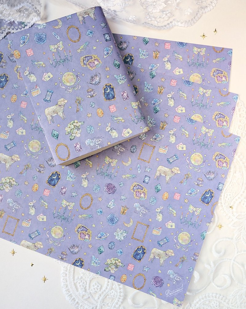 【新作】デザインペーパー　Le Minuit - 其他 - 紙 