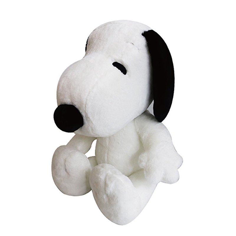 Snoopy史努比娃娃 史奴比大絨毛玩偶 - 公仔模型 - 聚酯纖維 白色