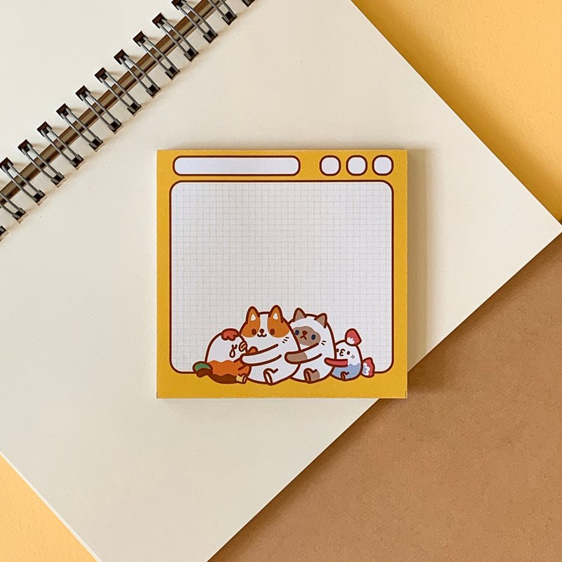 Memo Pad Oh My Kod - 便條紙/便利貼 - 紙 多色