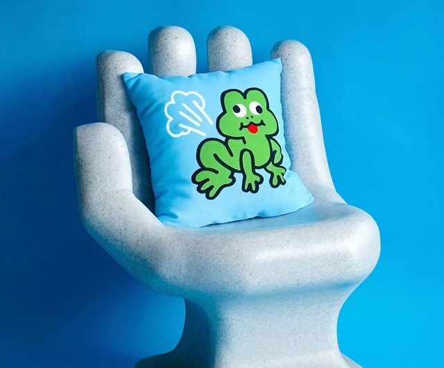 Frog Pillow - No Fun®