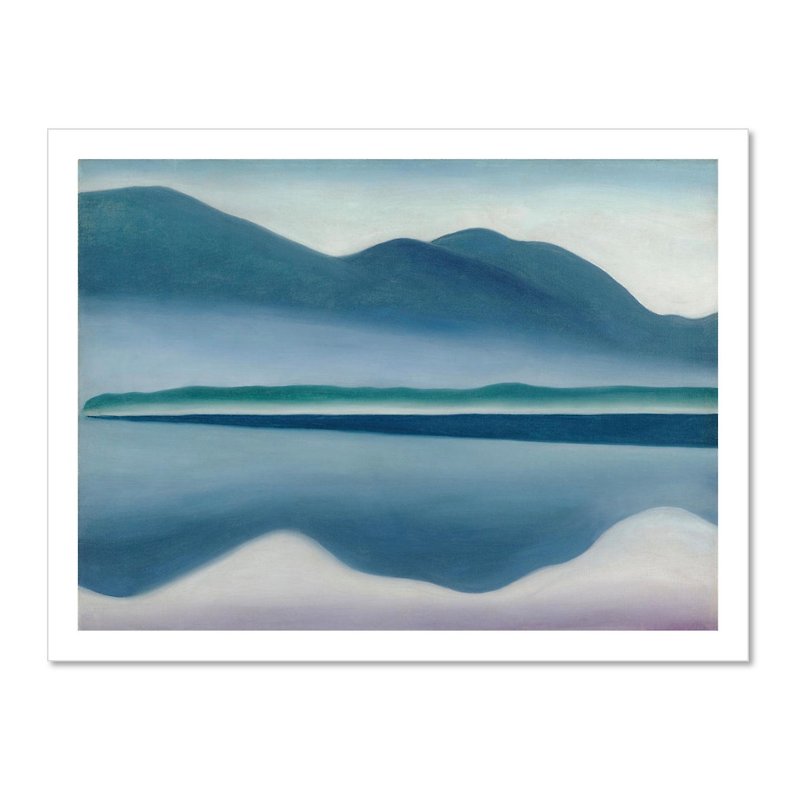 【Original Poster】O'Keeffe Georgia O'Keeffe: Lake George in Reflection - Posters - Paper 