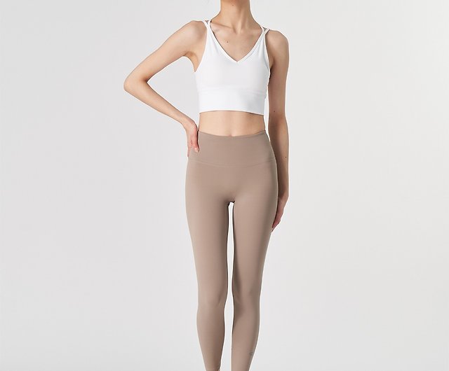 GLADE.】Naked aloe full-length women's yoga pants (space gray