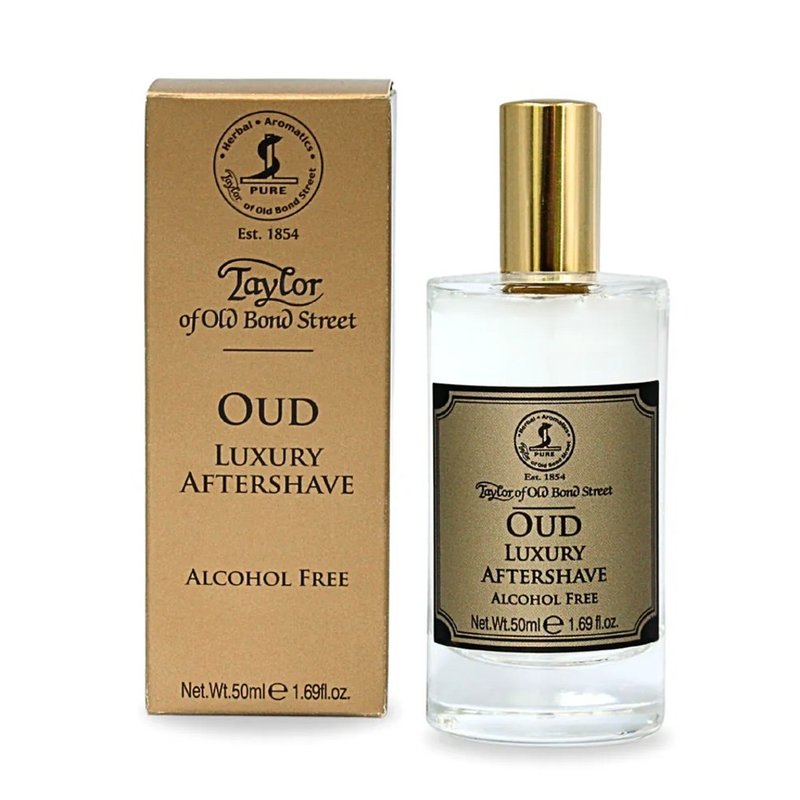 Taylor of Old Bond Street Gold Agarwood Sensitive Skin Aftershave/Moisturizing Aftershave - สกินแคร์ผู้ชาย - วัสดุอื่นๆ 