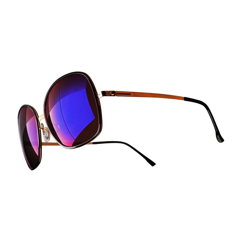 PHOTOPLY HPX Thin Steel Sunglasses Sunglasses Sunglasses Anti-Infrared Anti-UV - Sunglasses - Stainless Steel 