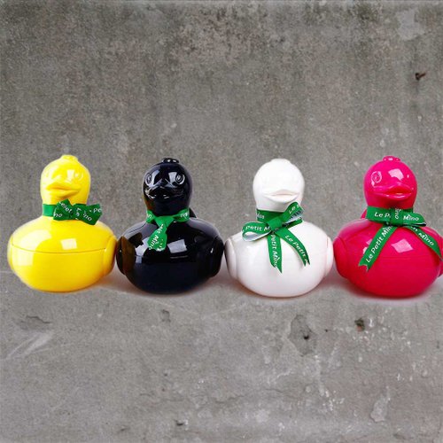 33小物 x JOYSTONE 大Q鴨置物盒 迷你植物盆器 化妝檯辦公桌桌上文具收納 4色選1