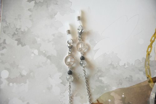 精靈の華爾茲 夜遊 - 不銹鋼眼鏡/口罩鏈 簡約 文青 酷 個性 極簡 中性