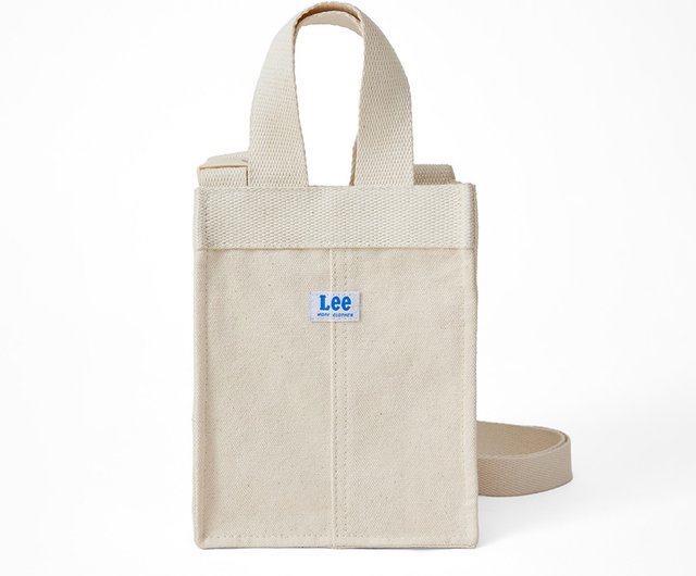 Lee Mini 2-way Crossbody Bag Beige - Shop leejeans-tw