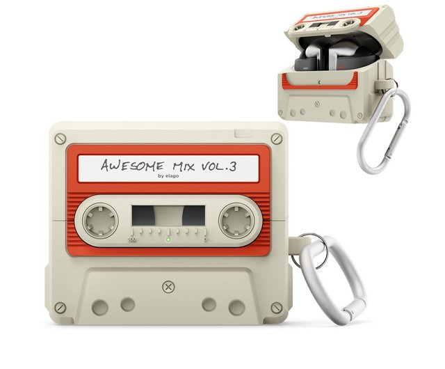 Samsung Galaxy Buds 3/3 Pro レトロ カセット イヤホン ケース