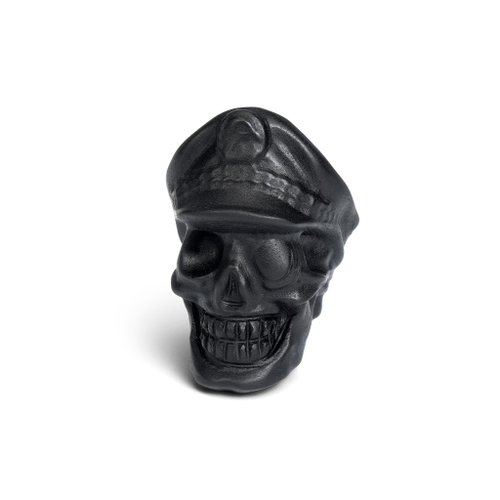 オプション豊富】スウェーデンAWNL黒曜石エビルスカルクリスタル