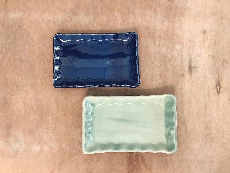 Yanhiko - Square platter - Small Plates & Saucers - Porcelain Multicolor