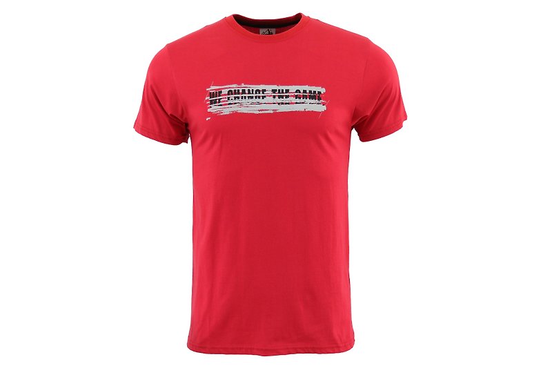 Original logo short sleeve shirt #red :: lightness :: breathable :: close skin - เสื้อยืดผู้ชาย - ผ้าฝ้าย/ผ้าลินิน สีแดง