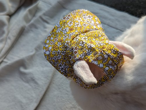 HORA pet collection HORA | 服飾 | 黃色碎花帽