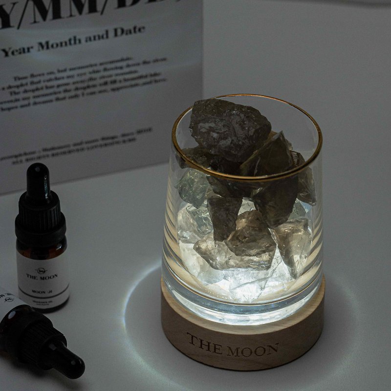 THE MOON Tea Crystal Diffuser // Health X Stability - Fragrances - Crystal Khaki