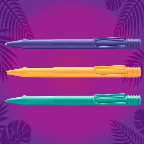 LAMY TAIWAN 官方旗艦館 LAMY - 二入原子筆禮盒 / safari狩獵者系列 - candy - 無刻字