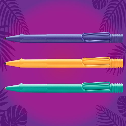 LAMY TAIWAN 官方旗艦館 LAMY - 二入原子筆禮盒 / safari狩獵者系列 - candy - 無刻字