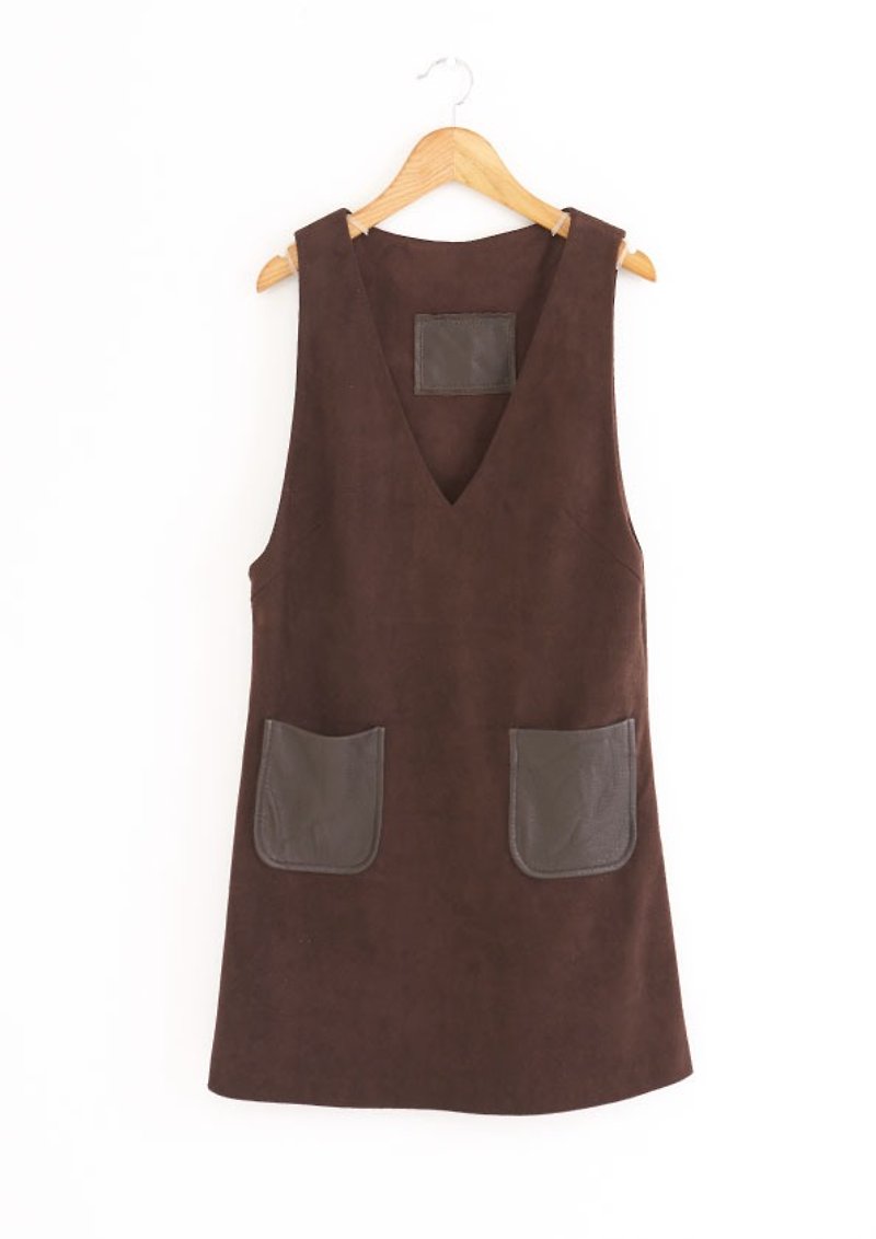i'm with leather dress - One Piece Dresses - Polyester 