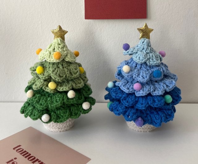 choco77 ブローチ2点 (針葉樹林をぬけて・教会とクリスマスツリー) branchshop_tpx17-009-210cm