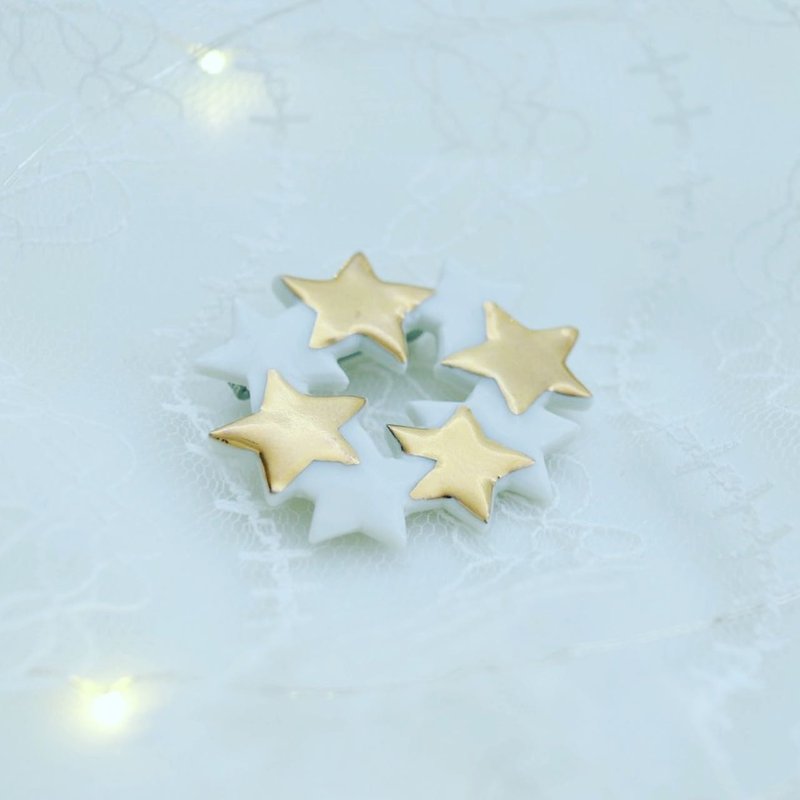 special brooch - เข็มกลัด - เครื่องลายคราม สีทอง