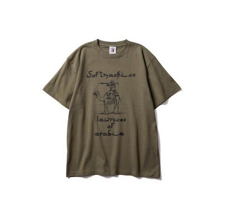 Softmachine Betrayal T-Shirt Middle East Battlefield Short Sleeve Top (Two Colors) - เสื้อยืดผู้ชาย - ผ้าฝ้าย/ผ้าลินิน หลากหลายสี