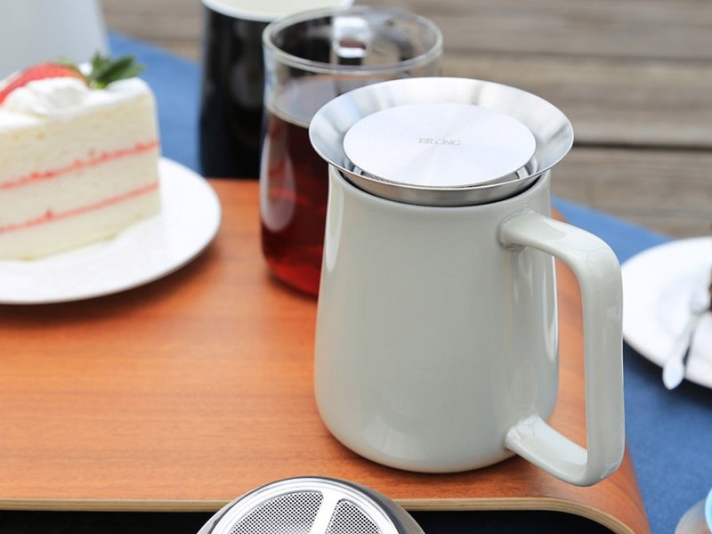茶覺360茶壺(450ml) - 茶壺/茶杯/茶具 - 陶 白色