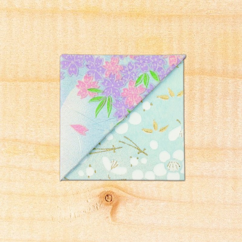 Flower corner bookmarks - Japan imported and paper / handcuffs bookmarks -bookmark#039 - ที่คั่นหนังสือ - กระดาษ 