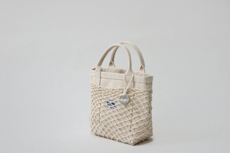 E-DAY (SS) +BUSH - Handbags & Totes - Cotton & Hemp White