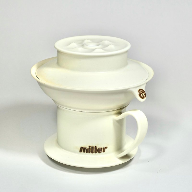 millerpot - Coffee Pots & Accessories - Porcelain White