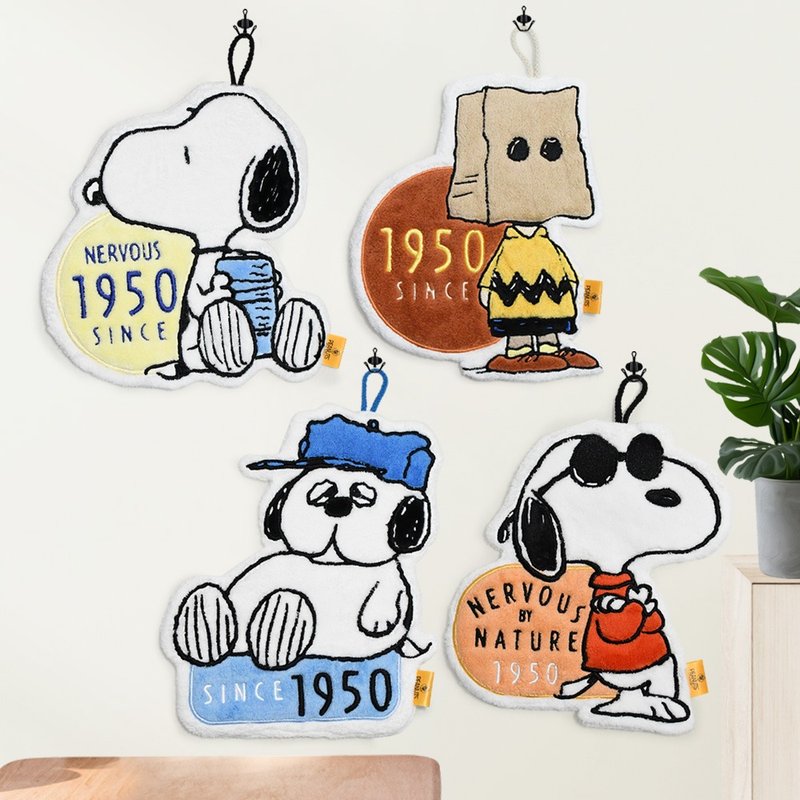 【MORINO】SNOOPY史努比75週年限定超細纖維造型擦手巾(新款) - 其他 - 其他材質 