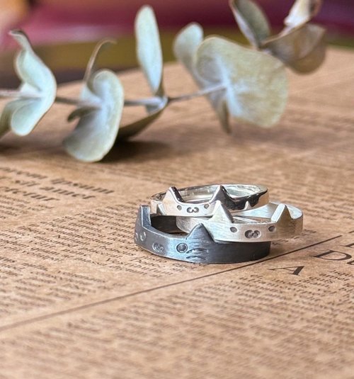 Ciao金工-Jewelry Design 文化幣金工手作課程 純銀戒指【貓貓樂園】貓咪戒指