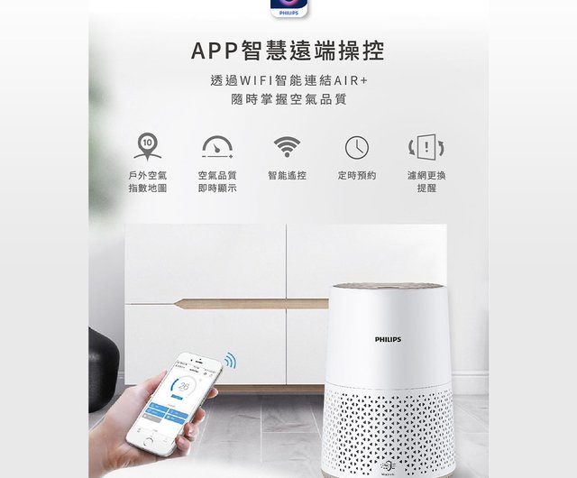 Philips air deals purifier wifi