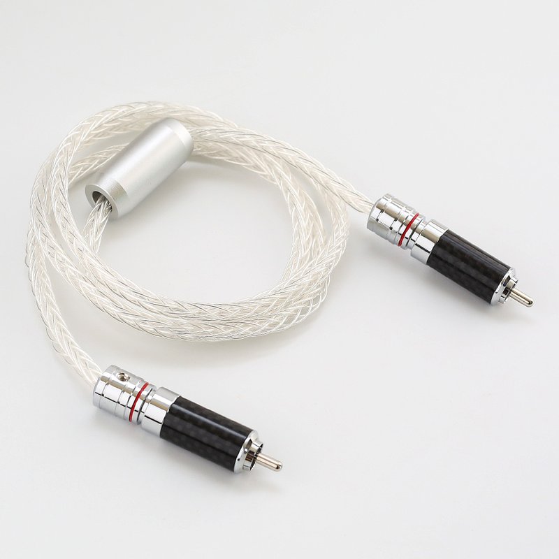 發燒75歐姆同軸線【M104】HiFi 7N OCC單晶銀 數位 重低音 音頻線 - 科技小物 - 其他材質 