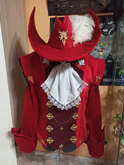 Yuna Cosplay Store Red Mage Final Fantasy XIV cosplay made to order