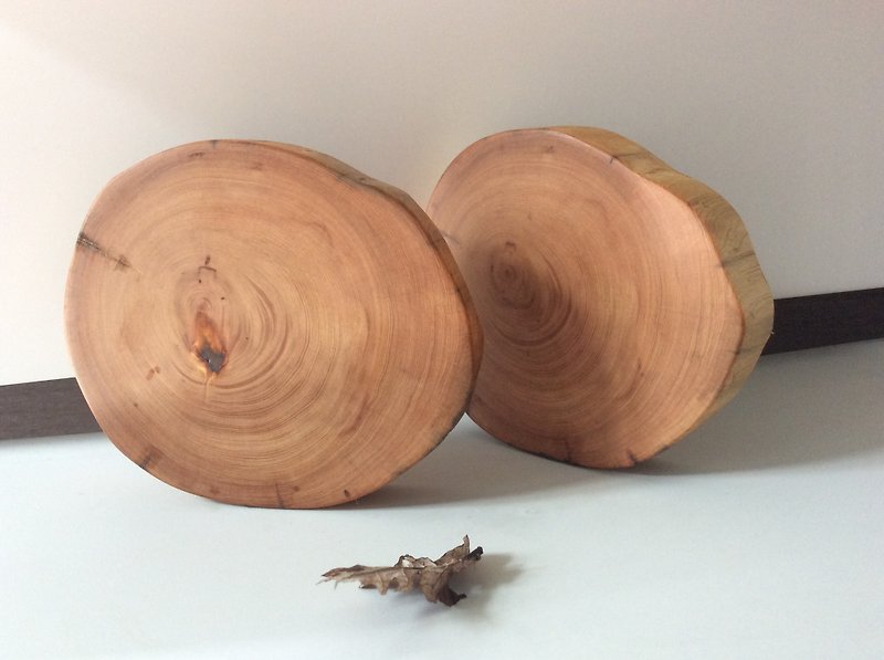 Lemon aroma of cypress wood cups - Items for Display - Wood Multicolor