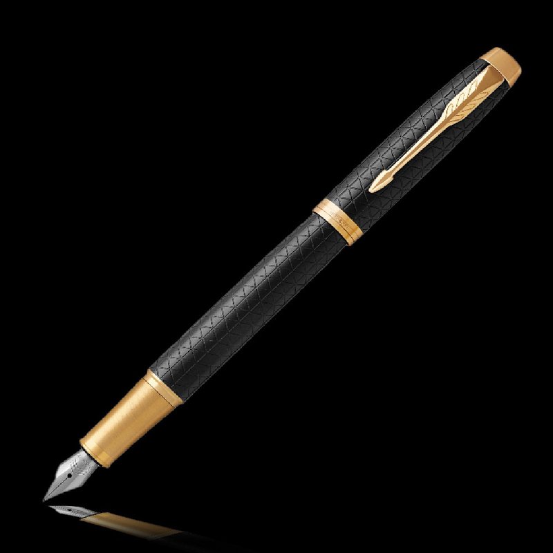 Parker Parker noble im plaid (black) fountain pen - ปากกาหมึกซึม - โลหะ สีดำ