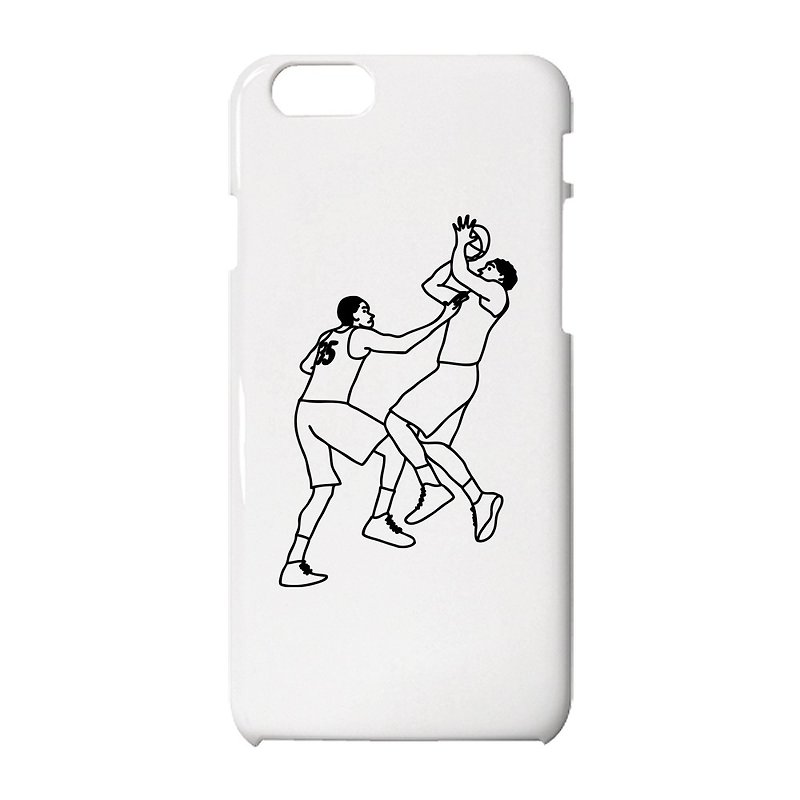 Basketball iPhone保護殼 - 手機殼/手機套 - 塑膠 白色