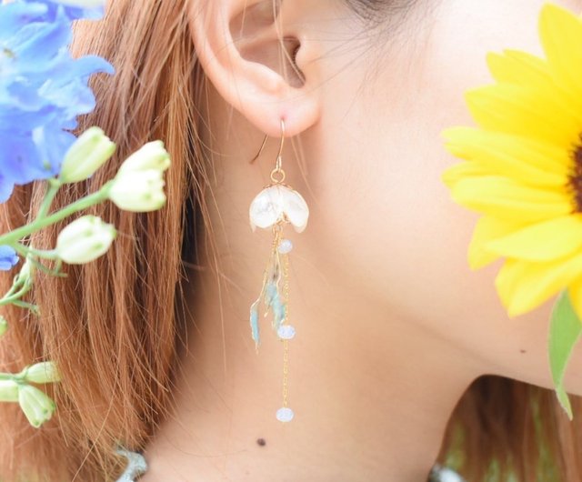 海月デザインが可愛い、透け感と揺れ感が最高なピアスとイヤリング ショップ accessoryshop feminic ピアス・イヤリング  Pinkoi