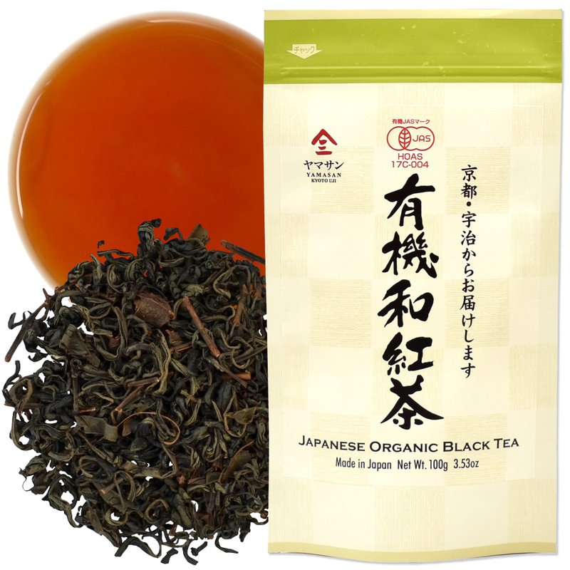 日本有機紅茶【ヤマサン】日本産100g - 茶葉/茶包/水果茶 - 其他材質 咖啡色