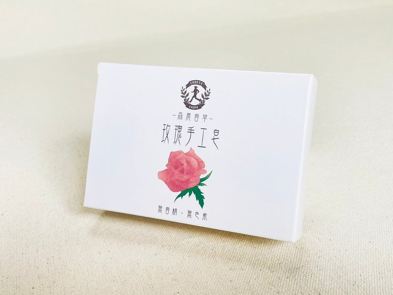 Rose plant extract handmade soap - สบู่ - กระดาษ 