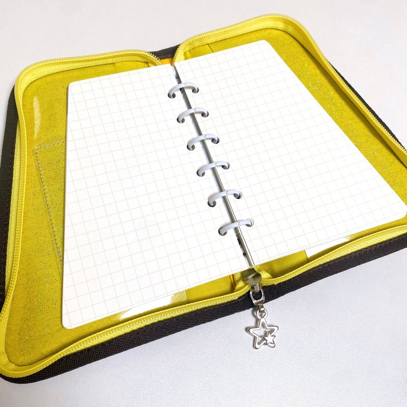 Pudding Diary Refill Inner Paper - Grid - Notebooks & Journals - Paper White