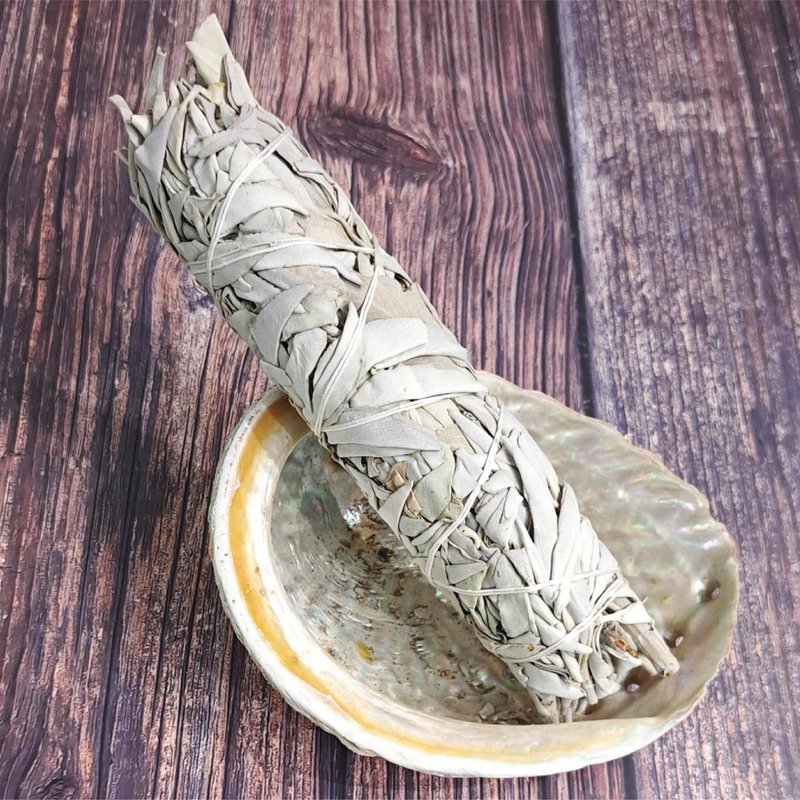 加州白鼠尾草煙燻棒 - 7寸 - 香氛/精油/擴香 - 植物．花 卡其色